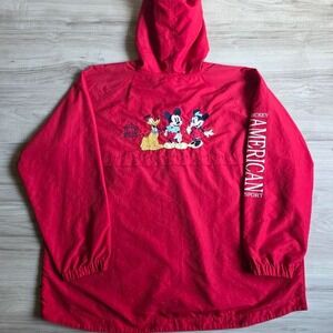 Vintage Mickey Mouse Windbreaker Anorak Jacket
